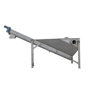 Separador de arena y agua en espiral de 2000L/hora accionado por motor para tratamiento de aguas residuales - Product Image 4