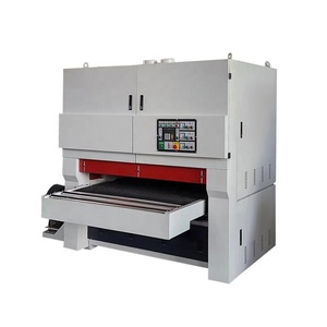 <span class=keywords><strong>Lijadora</strong></span> automática de alta resistencia para carpintería, de doble cara, con ajuste de grosor y longitud, para metal con recubrimiento de imprimación, para lijado y pulido. - Product Image 1