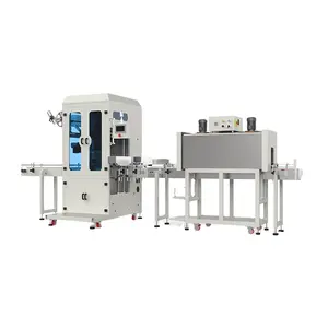 Koffiefles Sleeving En Stoom Krimpen Machine Ss304 Maakte Stabiele Prestaties Gosunm Merk Pot Fles Sleeving Label Machine