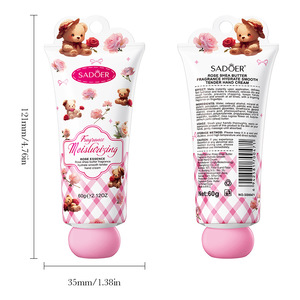<span class=keywords><strong>Crema</strong></span> Mani al Burro di Karité e Rosa 60g, Cura delle Mani Invernale, Idratante e Nutriente, Design a Forma di <span class=keywords><strong>Orso</strong></span>, Vendita all'Ingrosso - Product Image 4