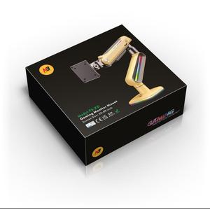 Pantalla de ordenador con luz de ambiente NB RGB, 32-60 pulgadas, juego de deportes electrónicos, Monitor de elevación, soporte, brazo robótico, brazos, nuevo - Product Image 2