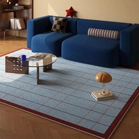 Tapis de maison vintage Bauhaus, tapis de salon de luxe léger, tapis antidérapant pour canapé, tapis de sol pour chambre à coucher, décoration intérieure