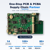 Fabricante de ensamblaje de placas de circuito impreso PCBA, placa de control principal personalizada OEM ODM, controlador MCU, placa base multicapa SMT, solución llave en mano.