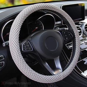 Funda para <span class=keywords><strong>Volante</strong></span> de Coche en Colores de Moda, Varias Opciones de Color, Suave, Transpirable, Ajuste Universal - Product Image 6