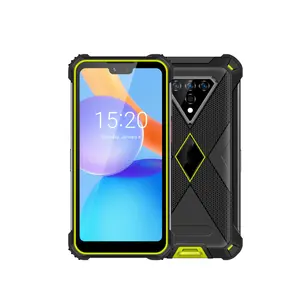 Android12 Telefone Robusto 4GLte Dual SIM 6,25 polegadas 6GB 128GB HD Câmera Carga Rápida BT5.1 10000mAh Bateria