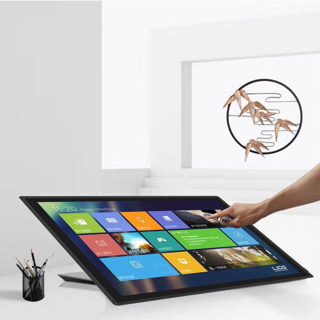 19inch Open Frame Industrial Vesa Wall Mount Embedded Display Industrial Panel PC Lcd Monitor Capacitive Touch Ip65 Waterproof