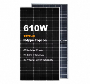แผงโซลาร์เซลล์ HZ Energy 610W-650W แบบสองหน้าขนาดใหญ่ พร้อมกระจกสองชั้น ประสิทธิภาพ 23.61% รับประกัน 30 ปี สำหรับใช้ในบ้าน รุ่น 66HL4M-BD - Product Image 4