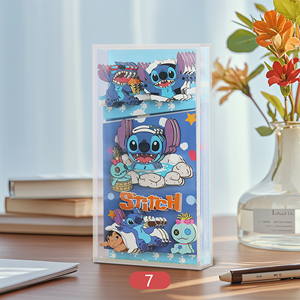 Giá bán buôn sáng tạo tự làm 3D Acrylic giấy tường nghệ thuật bảng điều khiển cho phòng trẻ em và phòng chơi trang trí phổ biến Anime mù hộp - Product Image 2