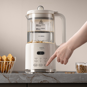 Macchina per Latte di Soia Multifunzione da 1200ml, Senza Ammollo, Senza Filtro, 10 Lame, Pulizia Automatica, Timer 12H, Ideale per Alte Quotazioni - Product Image 4