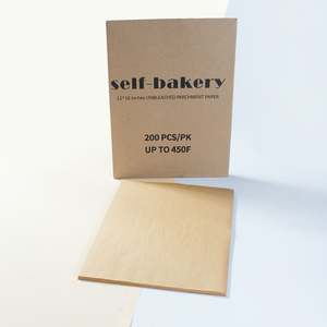 กระดาษรองอบอาหารแบบใช้ในครัวเรือน 30 x 40 ซม. ผลิตจากเยื่อกระดาษเคมี-กล ไม่ฟอกขาว - Product Image 1