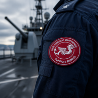Écusson brodé personnalisé avec logo sur mesure, haute qualité, à coudre ou à fixation auto-agrippante pour veste et vêtements