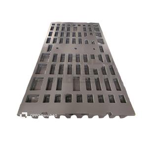 Concasseur à mâchoires personnalisé Plaques à mâchoires en acier à haute teneur en manganèse Plaques à dents résistantes à l'usure pour mines de minerai - Product Image 1