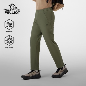 P-Series PELLIOT Climbing leggero idrorepellente con <span class=keywords><strong>pantaloni</strong></span> in pile foderati per escursioni invernali da esterno Soft Shell - Product Image 1