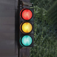 Luz de Señalización de Tráfico LED Roja, Amarilla y Verde de 400 mm de Alto Brillo con Carcasa de Plástico, la Más Vendida de Fábrica