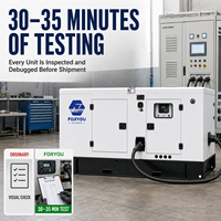 Groupe électrogène diesel silencieux 50KW 100KW 200KW avec ATS – Prix direct usine