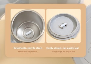 Tasse en acier inoxydable 304 Café <span class=keywords><strong>paresseux</strong></span> Tasse à lait électrique rotative magnétique - Product Image 3