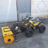 Souffleuse à essence/balayeuse à neige/chasse-neige ATV avec engrenage de démarrage électrique et composants du moteur principal