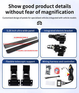 Chất lượng cao vật liệu hợp kim nhôm điện bên bước cho Jeep Wrangler JK 2 cửa phụ tùng ô tô Rubicon chạy Hội Đồng Quản Trị - Product Image 3