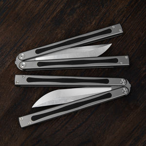 سكين باليسونج خفيف الوزن من التيتانيوم ومحمول، سكين تكتيكي قابل للطي ومتعدد الأغراض للبقاء على قيد الحياة والتخييم والصيد في الهواء الطلق - Product Image 3