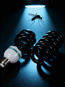 Lampu UV tabung Spiral neon Ultraviolet, 365nm E27 220v anti-serangga LED bohlam jagung 30W 40W 50W aplikasi untuk rumah E14 DC - Product Image 2