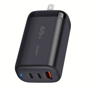 65W GaN Charger <b>USB</b> Type <b>C</b> Fast Charging Power <b>Adapter</b> QC3.0 PD Phone Charger Block - Product Image 1
