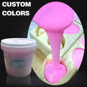 Molde de silicone líquido para a fabricação de molde, materiais primos de chocolate para confeitaria, resistência de alta temperatura