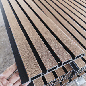 Revêtements muraux extérieurs en WPC de l'usine, panneaux muraux en bois plastique pour l'intérieur et l'extérieur, panneaux muraux décoratifs pour la maison - Product Image 2