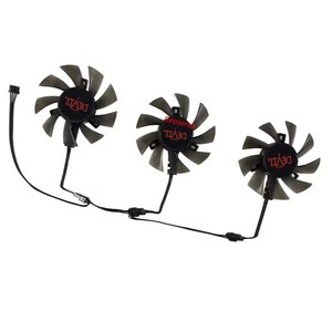 GA81S2U,PLD08010S12HH, refroidisseur de carte, pour Amd XFX Radeon VII, PowerColor AX RX 570 4G, <span class=keywords><strong>GIGABYTE</strong></span> GTX 1660Ti RX 6700 <span class=keywords><strong>5700</strong></span> <span class=keywords><strong>XT</strong></span> - Product Image 4