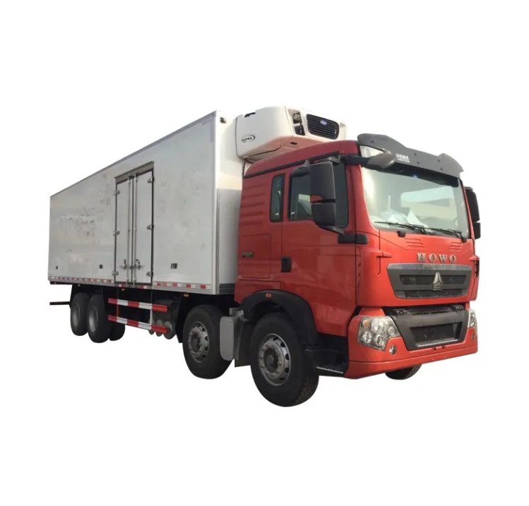 Грузовик-рефрижератор Sinotruk HOWO, 335-430 л.с., 6*4, 40 футов, для перевозки фруктов, овощей