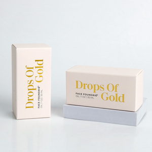 Custom Luxury <strong>Cosmetic</strong> Packaging <strong>Box</strong> for Face Oil Serum Printed Paper Folding Carton OEM Manufacturer - Product Image 2