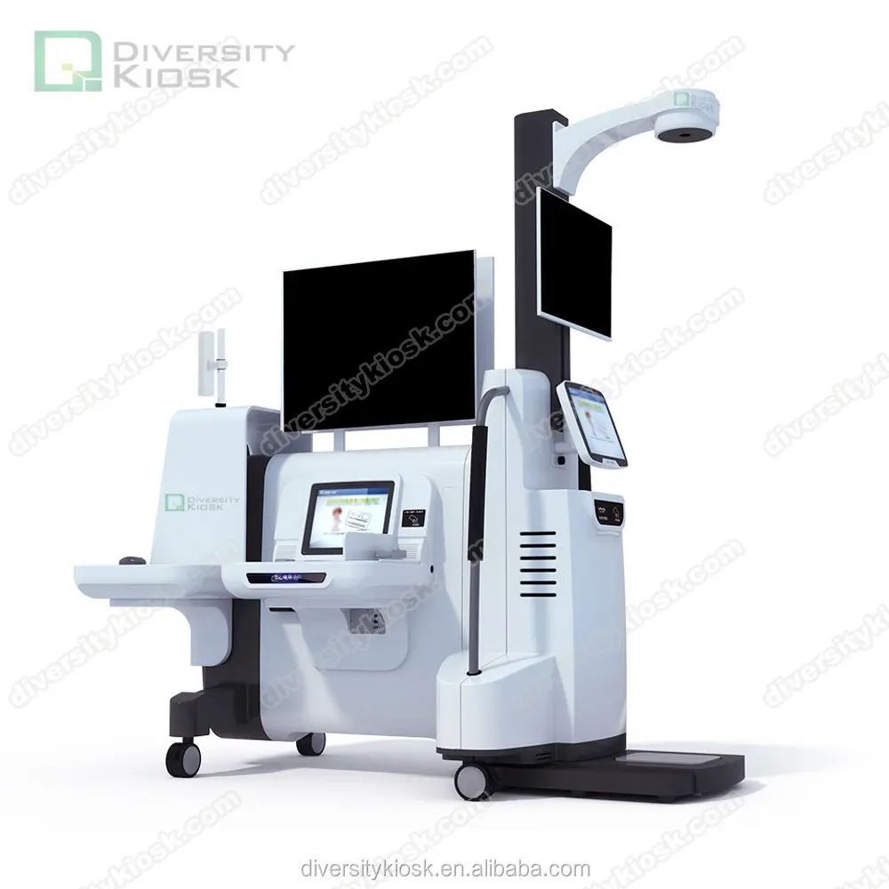 Effective Medical Care Service Medicine Treatment Healthcare Tele-consultant Station Self Service Machine Without Reservation