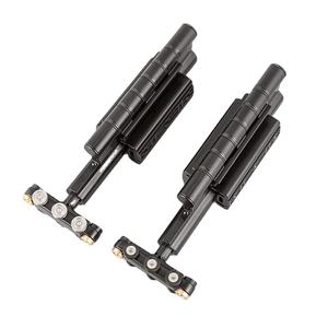 ISO9001 Ningbo Lianggong Китай OEM черные алюминиевые и цинковые двустворчатые дверные петли - Product Image 2