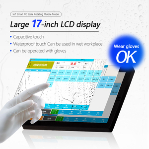 SOHE Carbon Steel Material Rotierend Intelligent 15 Zoll Windows Display Touchscreen Industrie plattform Waage 40*50cm 200kg - Product Image 3