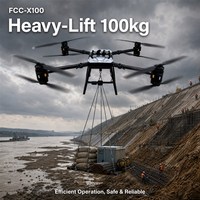 Drone industriel personnalisé à grande capacité de charge, UAV de levage aérien pour travaux d'ingénierie