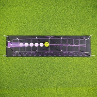 SwingPerfect Golf : Modèle de trajectoire de balle pour le putting, 12 Arc Trainer, Triple Tee Gates, 18 Tees, Droitier, Progression de précision