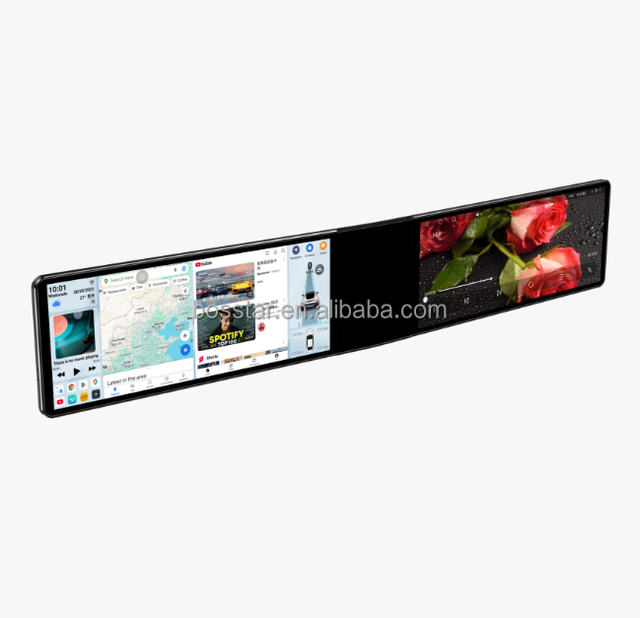 12.3" Universal Player 2K Touch Screen Dual Screen Android Car Radio for Honda Bmw Benz Mazda Range Rover Toyota Ford Stereo