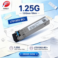 Transceiver ESFP 1.25G 1310nm 10km LTD1302-BC+ 34060472 Modules optiques LC SM duplex pour nœuds de fibre Gigabit OLT Telecom