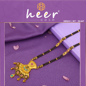 Elegant Gold Traditional <b>Necklace</b> with Colorful Stones and Beaded Design for Women Wedding Jewelry For Women - Product Image 2