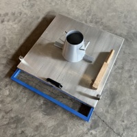 Ensemble de test de fluidité du béton : Godet d'essai de fluidité et Table d'essai de fluidité, Garantie 1 an sur les équipements d'essai du béton