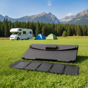 Panneau Solaire Pliable 55W, Panneau Solaire Pliable à Roulettes, Panneau Solaire Portable, Panneau Solaire Pliable - Product Image 4