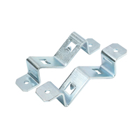 Supports de rail en acier inoxydable pour installation électrique, base de rail, accessoires de support de rail ouvert pour armoire électrique