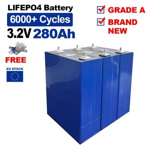 Pin LiFePO4 <span class=keywords><strong>3</strong></span>.2V 280Ah Loại A, 6000 Chu Kỳ, Dùng Cho Hệ Thống Lưu Trữ Năng Lượng Mặt Trời Tự Lắp Ráp - Product Image 3