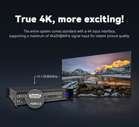 Procesador de video LED Vx400pro RGB HD Pantalla LED a todo color Pantalla publicitaria Novastar