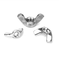 Écrous à oreilles DIN315 en acier galvanisé de haute qualité, écrous papillon, écrous à serrage manuel, écrous à cornes de type papillon, fixations de quincaillerie