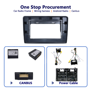 แผงวิทยุ Meihua ขนาด 10.1 นิ้ว สำหรับรถยนต์ฟอร์ด อีโค่สปอร์ต ปี 2017-2021 พร้อมอะแดปเตอร์เสียง กรอบครอบ ชุดติดตั้งเครื่องเสียงสเตอริโอ GPS เครื่องเล่นดีวีดี แผงหน้าปัด - Product Image 6