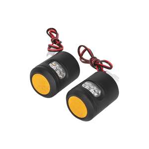 ไฟเลี้ยว LED 12V 1 คู่ สำหรับติดตั้งแฮนด์ด้านหน้าซ้ายขวา ใช้แทนไฟเลี้ยวสกู๊ตเตอร์ไฟฟ้า อุปกรณ์เสริมไฟเตือน - Product Image 5