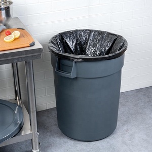 32 gallon Nhà Bếp Thùng Rác Vòng Chất Thải Container Lưu Trữ Bin Công Nghiệp Bánh Thổi Đúc Ngoài Trời Thùng Rác Có Thể Đứng Xô - Product Image 4