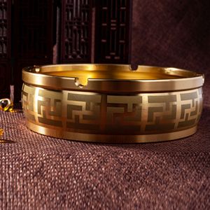 80*80*20mm Huiwen <strong>Ashtray</strong> Pattern <strong>Brass</strong> <strong>Ashtray</strong> Home Hotel Copper Cigarette <strong>Ashtray</strong> - Product Image 2