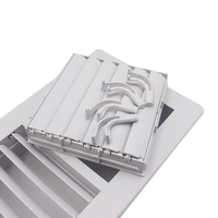 Grilles de ventilation en plastique pour plafond, diffuseurs d'air conditionné, sorties d'air