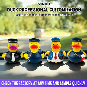 Patitos de Goma Uniformados en Oferta, <span class=keywords><strong>Patito</strong></span> de Goma <span class=keywords><strong>Amarillo</strong></span> Personalizado al por Mayor, Juguete de Baño Promocional, Regalo, Juguetes de Vinilo - Product Image 4